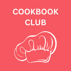 Cookbook Club with Chef Hat.