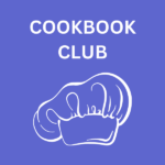 Cookbook Club with Chef hat graphic.